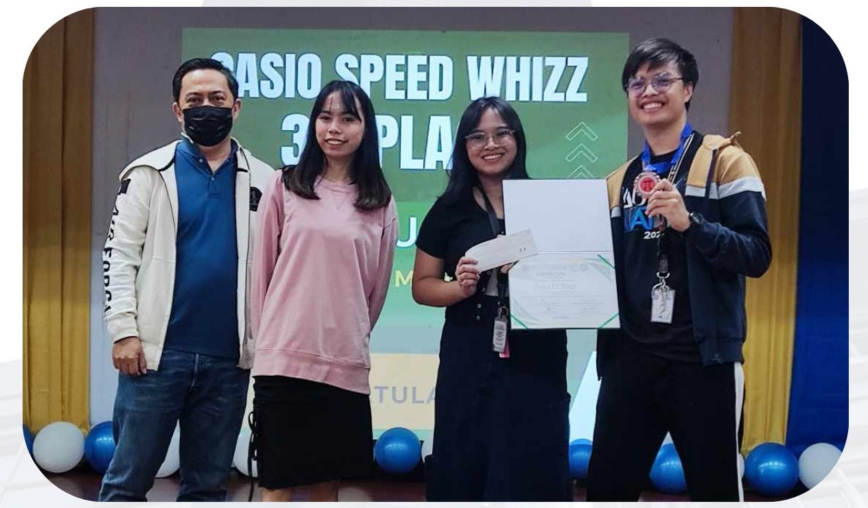 Hanz Baga from ECE Department Shines at MSP-NCR Mathwhizz 2024